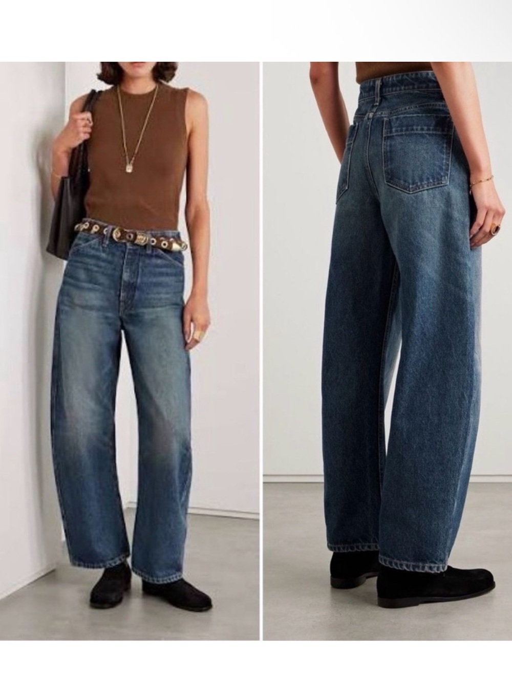NWT Nili Lotan Otis Jeans in Simon Wash Size Women’s 25